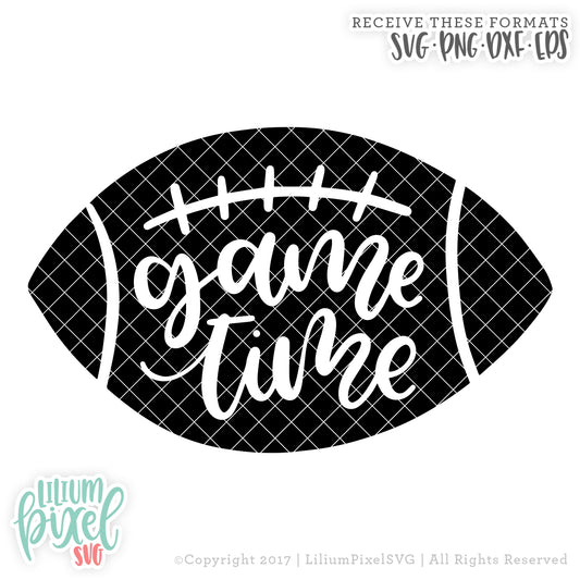Game Time - SVG PNG DXF EPS Cut File • Silhouette • Cricut • More