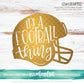 Football Helmet - Its A Football Thing - SVG PNG DXF EPS Cut File • Silhouette • Cricut • More