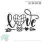 Love Hot Air Balloon - SVG PNG DXF EPS Cut File • Silhouette • Cricut • More
