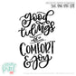 Good Tidings of Comfort and Joy - SVG PNG DXF EPS Cut File • Silhouette • Cricut • More