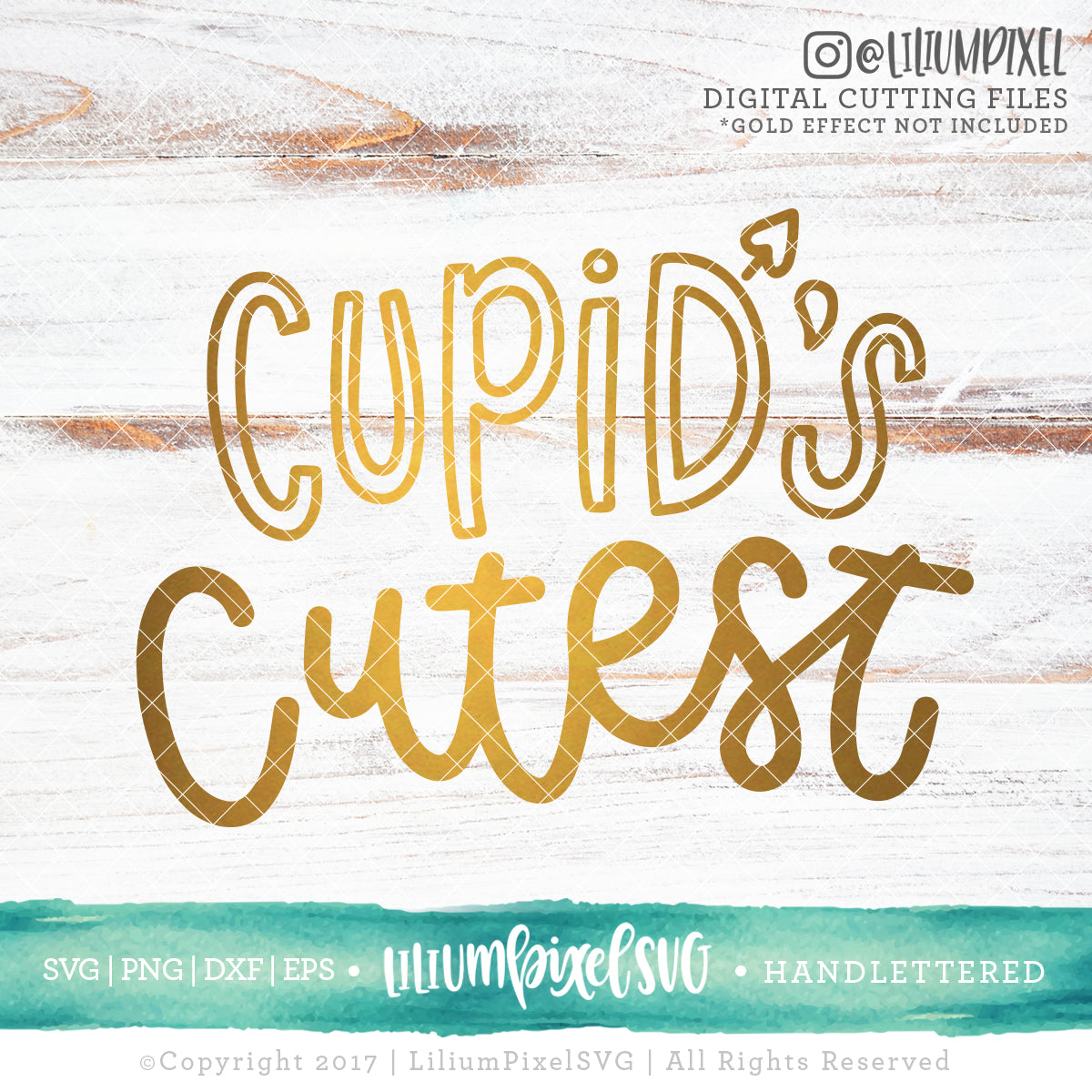 Cupid's Cutest - SVG PNG DXF EPS Cut File • Silhouette • Cricut • More